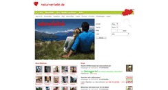 Desktop Screenshot of naturverliebt.de